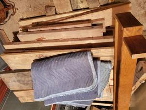 lot 486 image: Pile of wood pieces mostly 18 (40...