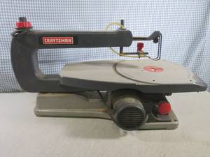 lot 1 image: (RMC) Craftsman 16 Scroll Saw...