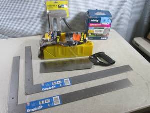 lot 11 image: (G-1) Tools Etc. 2 Framing Squares,...