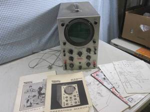 lot 87 image: (F-1) Eico Model 460 Oscilloscope w...
