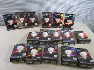 lot 98 image: (BS) 16 LED Light Bulbs 13-50W 3-35...