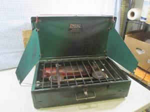 lot 101 image: (F-2) Coleman Camp Stove ...