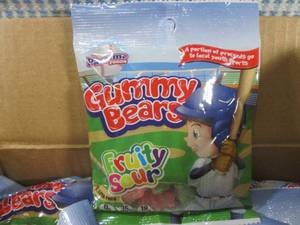 lot 121 image: (B-2) Case 24 Bags Fruity Sour Gumm...