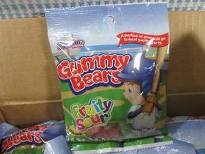 lot 125 image: (B-2) Case 24 Bags Fruity Sour Gumm...