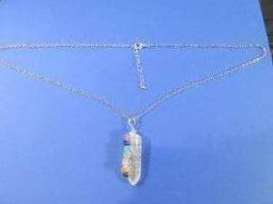 lot 170 image: (FS) Quartz Necklace - Pendant is 2...
