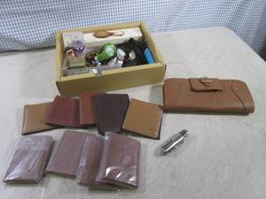 lot 209 image: (CS) Assorted Watches, Wallets Etc ...