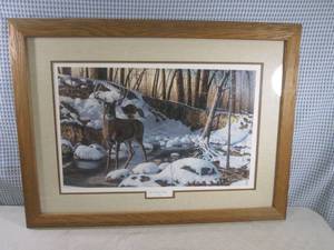 lot 220 image: (D-1) Framed Signed and Numbered Ji...
