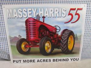 lot 243 image: (EC1) Massey-Harris 55 Tractor Tin ...