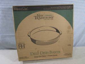 lot 245 image: (EW6) Pampered Chef Deep Dish Baker...