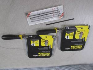 lot 265 image: (CSB) 2 Stanley FatMax Coping Saws ...