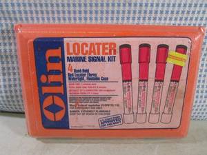 lot 285 image: (CS) Olin Locator Marine Signal Kit...
