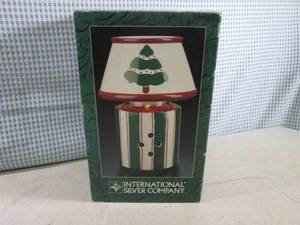 lot 306 image: (F-0) Christmas Tree Candle Jar Sha...