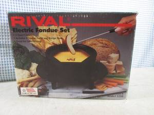 lot 312 image: (F-0) Rival Electric Fondue Set...