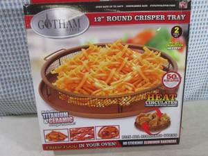 lot 314 image: (F-1) 12 Round Crisper Tray...