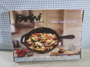 lot 319 image: (F-1) Parini Pre-Seasoned Cast Iron...