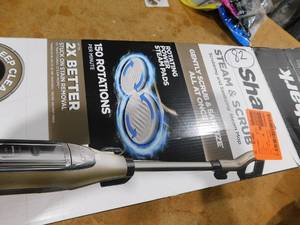 lot 82 image: Shark Steam and Scrub All-in-One Scrubbing and Sanitizing Hard Floor Steam Mop S7001