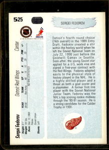 1990 Upper Deck Sergei Fedorov Rookie #525