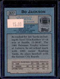 1988 Topps Bo Jackson Rookie #327