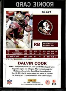 2017 Score Dalvin Cook Rookie #427