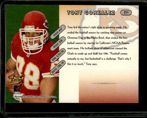 1997 Donruss Tony Gonzalez Rookie #211