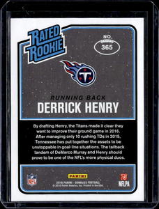 2016 Donruss Derrick Henry Rookie #365