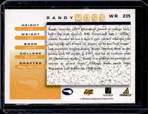 1998 Score Randy Moss Rookie #235