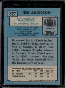 1988 Topps Bo Jackson Rookie #327
