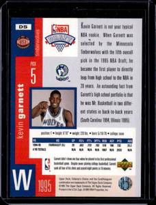 1995 Collectors Choice Draft Exchange Kevin Garnett Rookie #D5 RARE