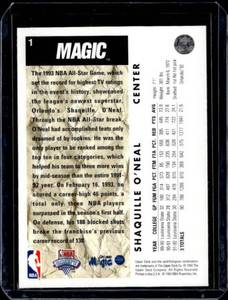 1992 Upper Deck Draft Pick Shaquille ONeal Rookie Short Print #1