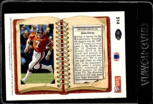 1993 Upper Deck John Elway Autographed Football Card