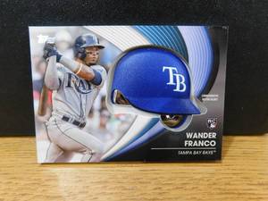 2022 Topps Series 2 Batting Helmet Wander Franco Rookie