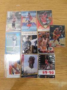 (10) Michael Jordan Cards