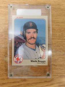 1983 Fleer Wade Boggs Rookie Card #179