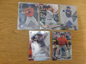 (5) Alex Bregman Baseball Rookie Card