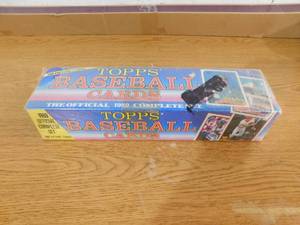 1989 Topps Baseball Factory Set Sealed