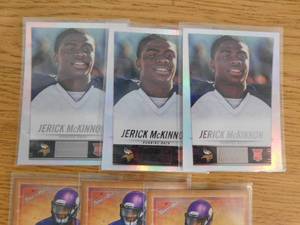 (7) Jerick McKinnon Rookie Card Lot