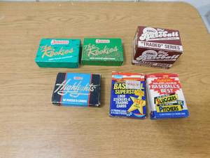(6) Baseball Boxed Factory Sets - LK