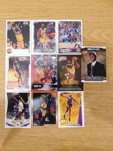 (10) Kobe Bryant Cards - Nice Lot