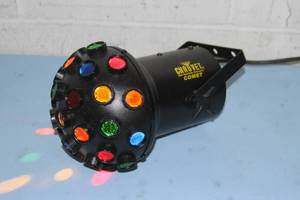lot 38 image: Chauvet DJ Lighting CH-203 Comet Lightweight 52 Multicolored Beam Light Fixture