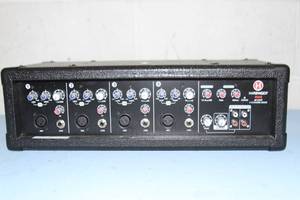 lot 45 image: Harbinger M60  M 60 4-Channel Compact Portable 60-Watt Pro Audio PA Amplifier