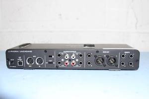 lot 47 image: Behringer U-Phoria Audiophile UMC404HD 4x4 USB Pro Audio  Midi Recording Interface w Mic Preamplifiers