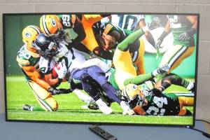 lot 149 image: NEC 50 Thin-Depth Commercial Full HD 1080p Pro Video Display  Monitor with Remote Control