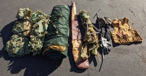 Assortment of Hunting Items, Gloves, Vest, Shogun Shells and More