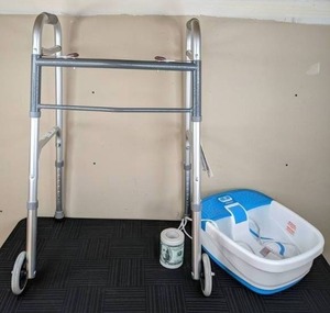 Homedics Bubble Bliss Deluxe Foot Spa, Nova Folding Walker, & More