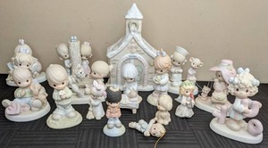 Large Collection of Precious Moments Figures