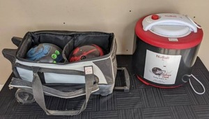 Bowling Equipment Absolute Nirvana & Nexxus Bowling Balls w Bag & NuBall Bowling Ball Rejuvenator