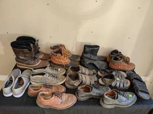 Collection of Mens Shoes, Mostly Size 9