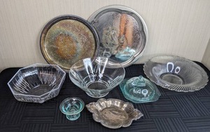 Beautiful Silver Serving Trays, Glass Bowls, & More