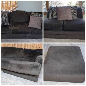 Large, Comfy 4-Piece Sectional