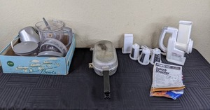 lot 66 image: Assorted Kitchen Equipment- Ninja, Presto Salad Shooter